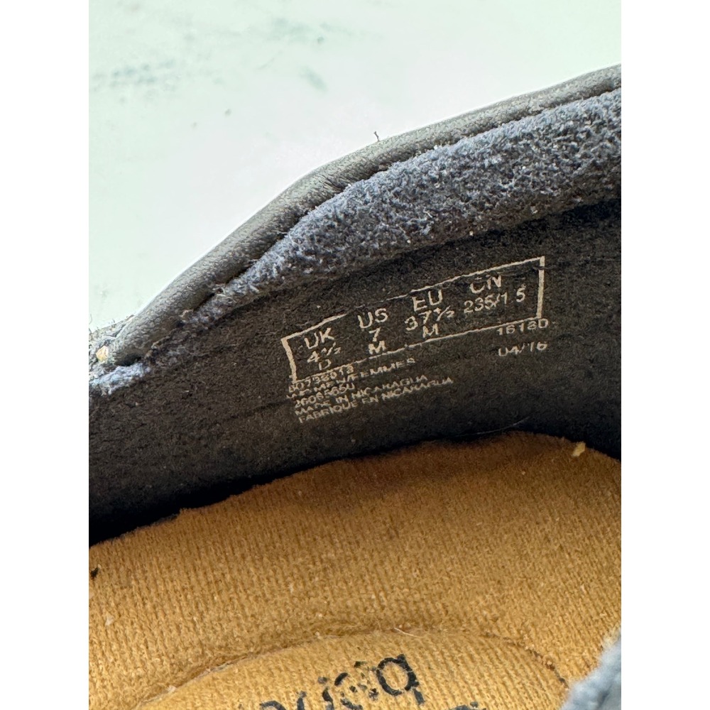 Clarks Bendables Black Leather Laser Cut Mary Jane Comfort Shoes Womens 7 M‎ - Picture 3 of 8